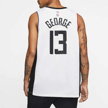 Nike NBA Clippers City Edition Jersey 'Paul George #13' White 2019 (AV4644-103)