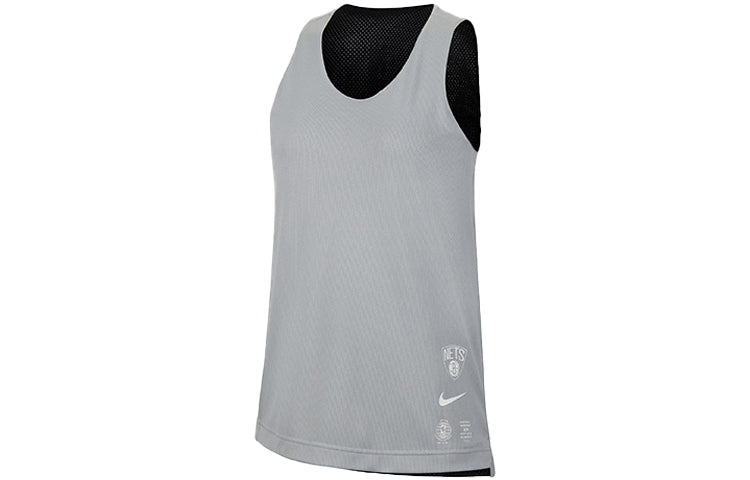 Nike NBA Brooklyn Nets Reversible Training Jersey (Women's) Black/Gray 2021 (DA2368-010)