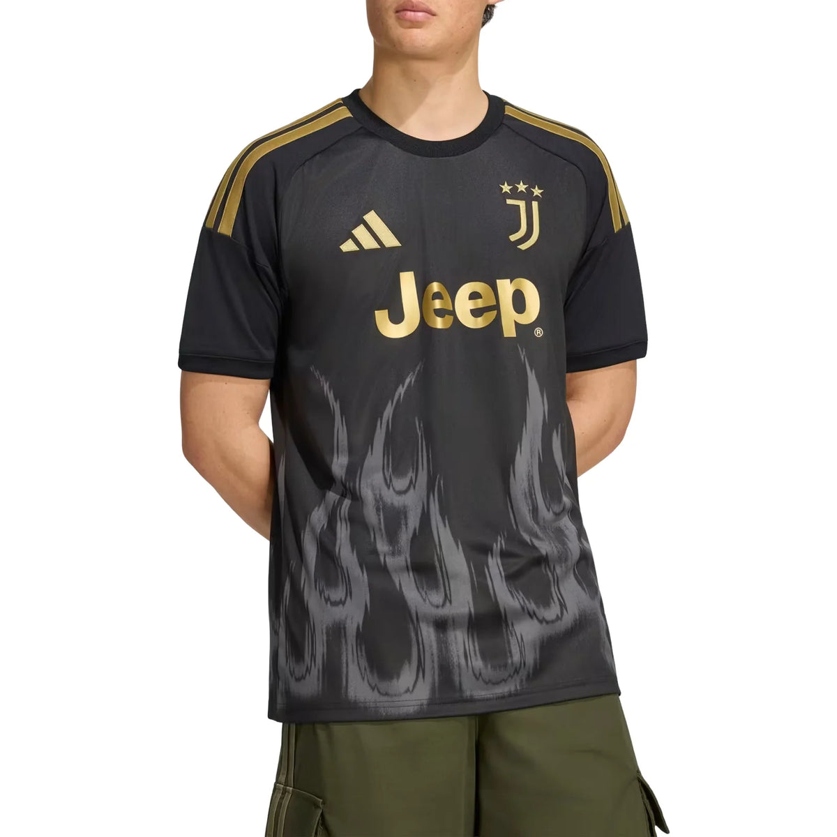 adidas Juventus 26/27 Third Jersey 'Black' Asia Sizing (KC2297)