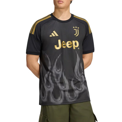 adidas Juventus 26/27 Third Jersey 'Black' Asia Sizing (KC2297)
