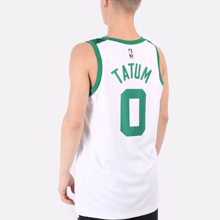 Nike NBA Boston Celtics Classic Edition Swingman Jersey 'Jayson Tatum #0' White (DB4117-100)