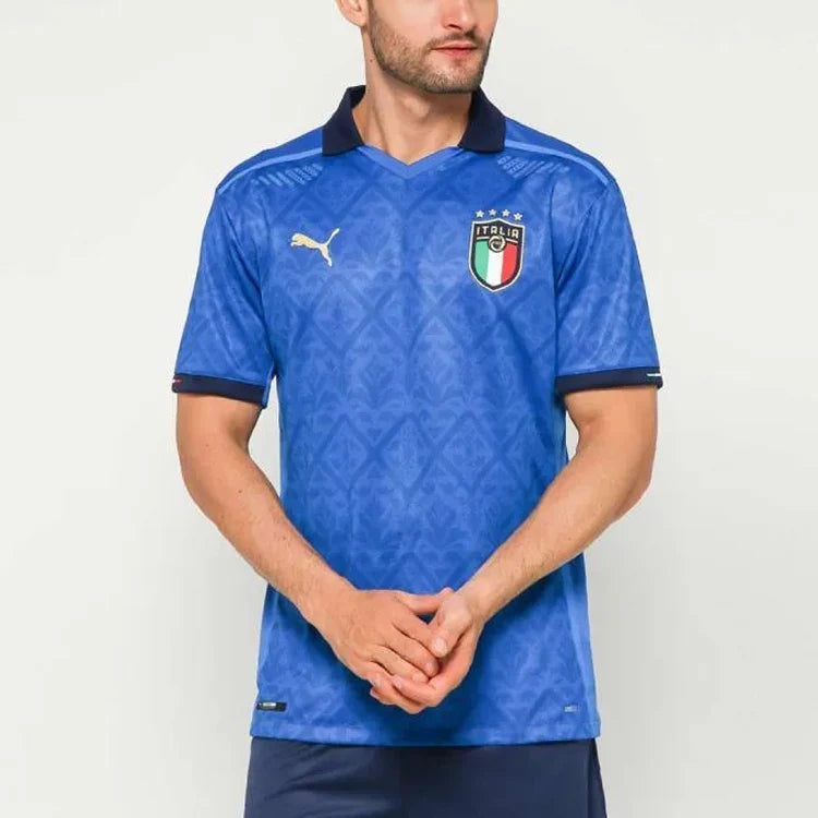 PUMA Italy 2020/21 Home Match Jersey Blue (762919-01)