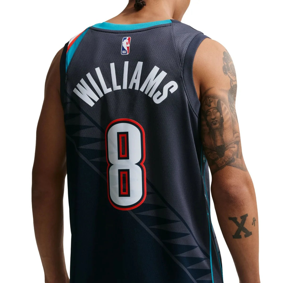 Nike NBA Oklahoma City Thunder City Edition Jersey 'Jalen Williams #8' Navy 2024 (HM5990-439)