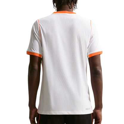 Nike Netherlands 2026 Match Away Authentic Jersey White/Hyper Crimson (IB5220-100)