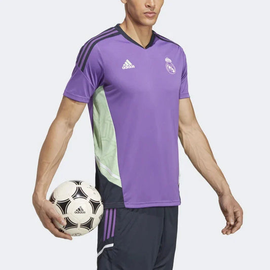 adidas Real Madrid Condivo 22 Training Jersey Purple (HT8809) - Asia Sizing