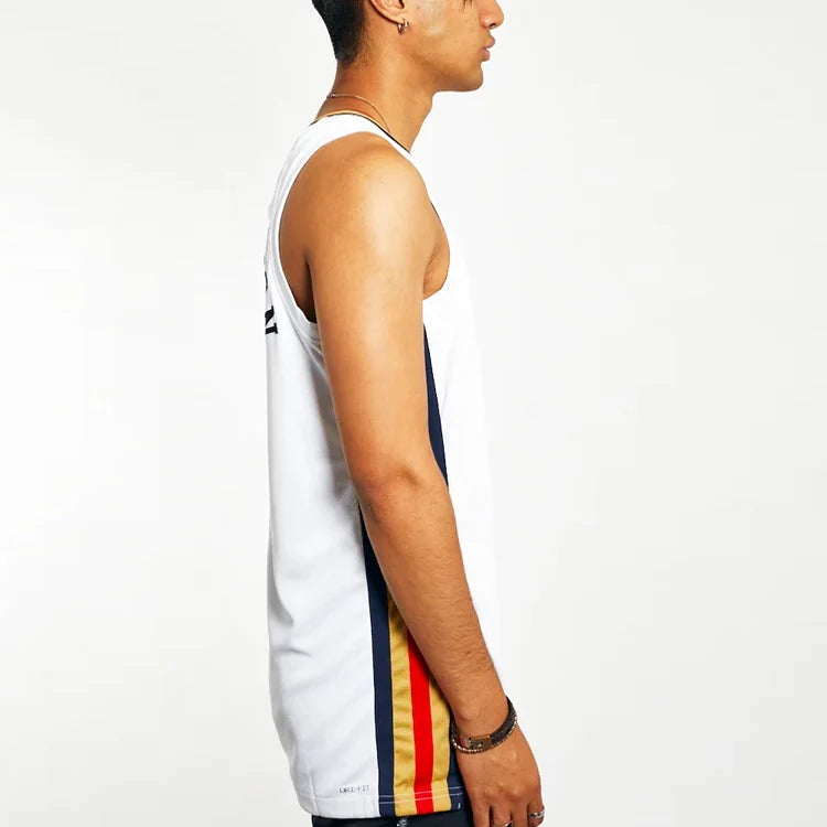 Nike NBA New Orleans Pelicans City Edition Jersey 'Zion Williamson #1' White 2021-22 (DB4037-100)