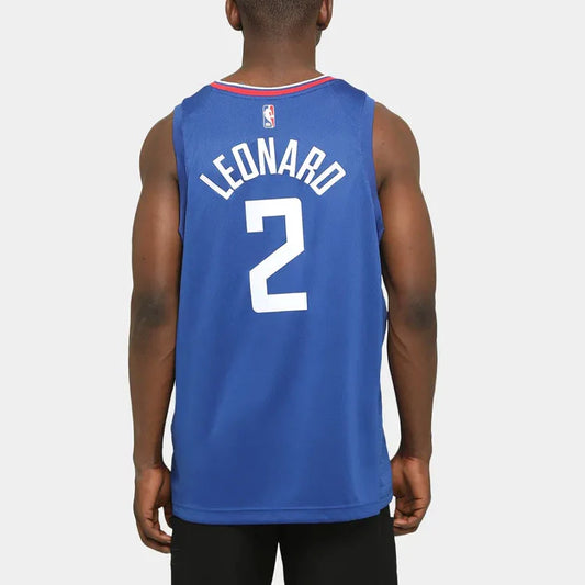 Nike NBA Clippers Icon Edition Jersey 'Kawhi Leonard #2' Blue 2019 (CW3668-402)