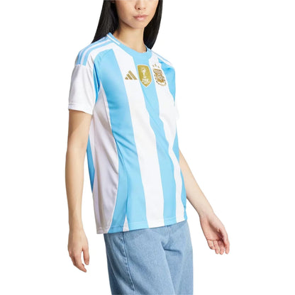 adidas Argentina 2024 Women's Home Jersey White/Blue (IP8386) - Asia Sizing
