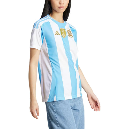 adidas Argentina 2024 Women's Home Jersey White/Blue (IP8386) - Asia Sizing