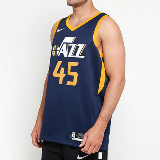 Nike NBA Jazz Icon Edition Swingman Jersey 'Donovan Mitchell #45' Navy 2017 (864513-425)