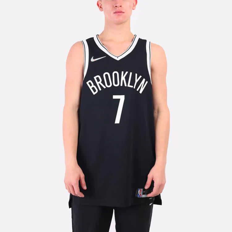 Nike NBA Nets Icon Authentic Jersey 'Kevin Durant #7' Black (DB3305-010)