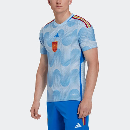 adidas Spain 2022/23 World Cup Away Authentic Jersey (HE2024) - Asia Sizing