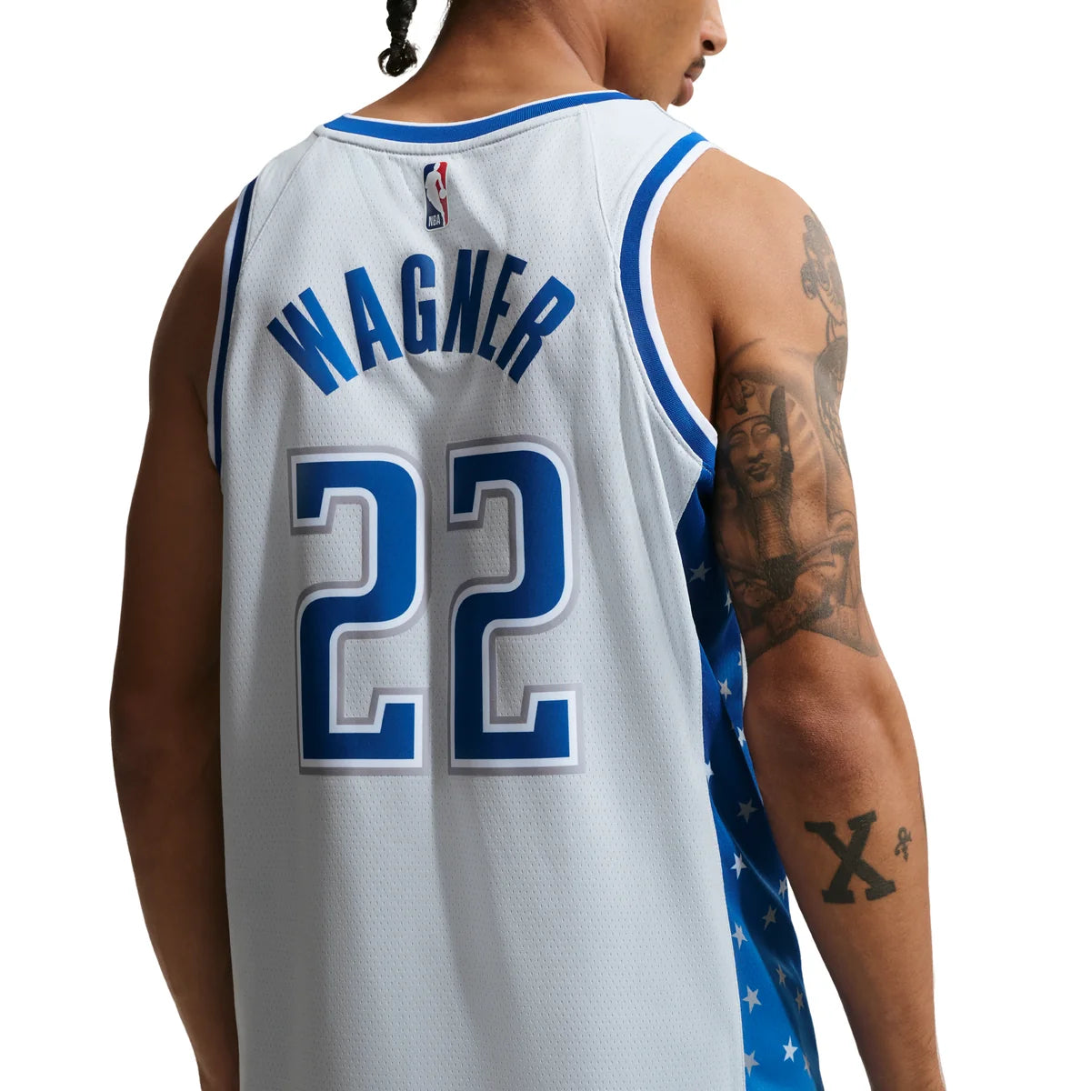 Nike NBA Orlando Magic City Edition Jersey 'Franz Wagner #22' Platinum 2024-25 (HM5991-044)