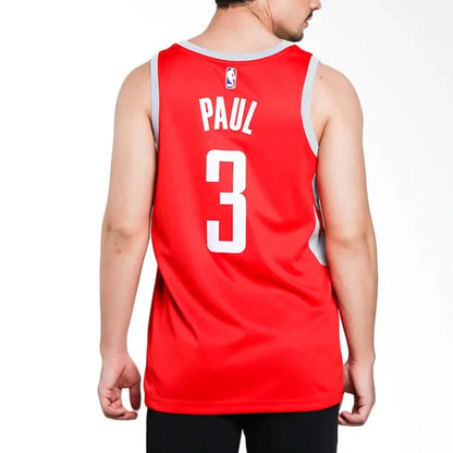 Nike NBA Rockets Icon Edition Jersey 'Chris Paul #3' Red 2017 (864477-661)