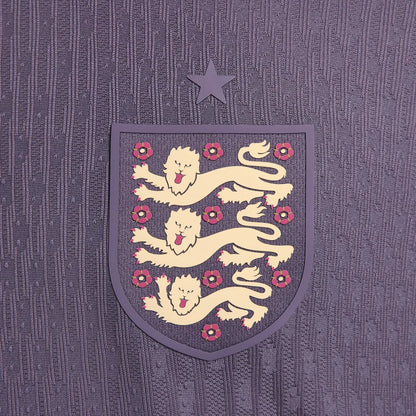 Nike England 2024/25 Match Away Authentic Jersey Purple (FJ4259-573)
