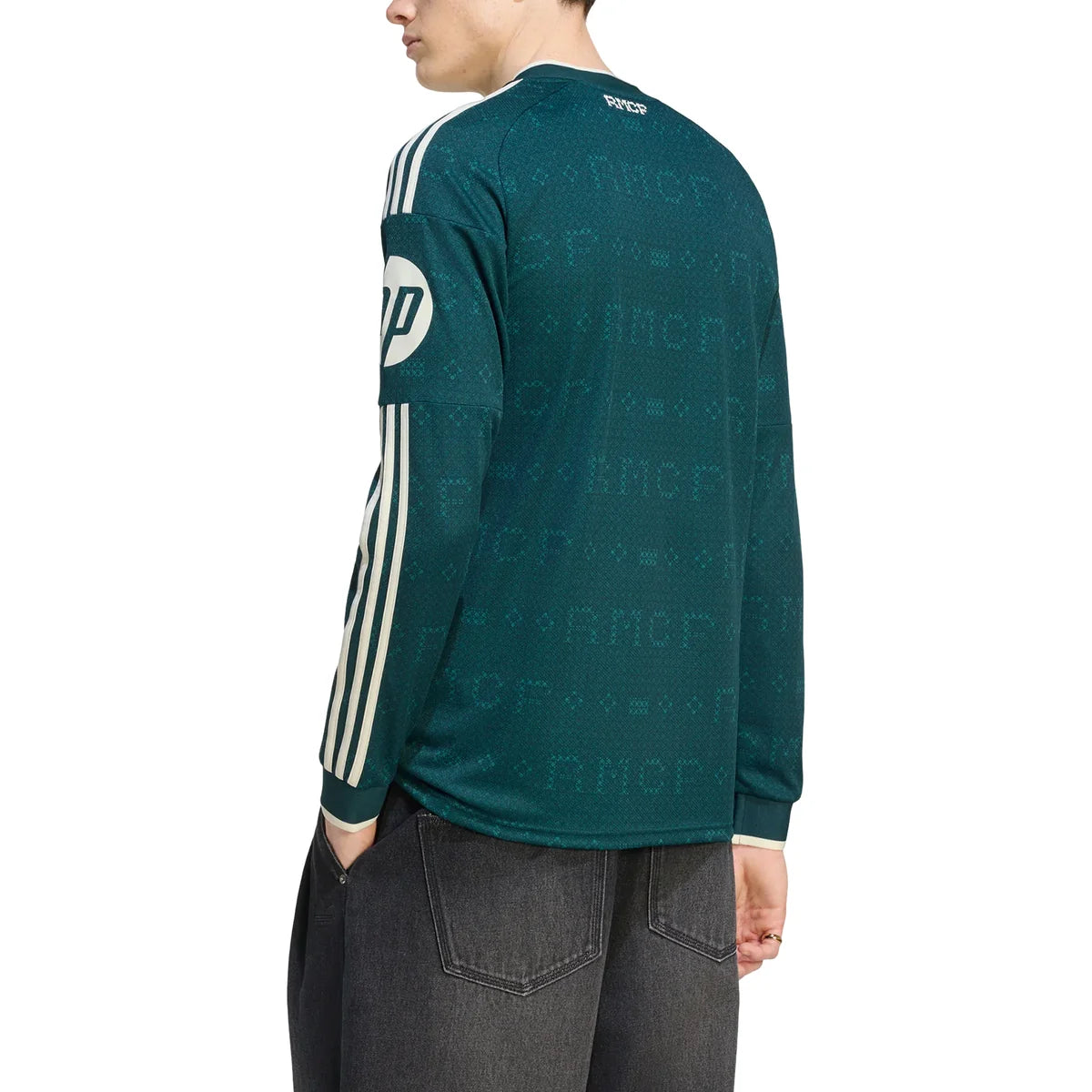 adidas Real Madrid 26/27 Away Long-Sleeve Jersey 'Aurora Ivy' (KC3970)