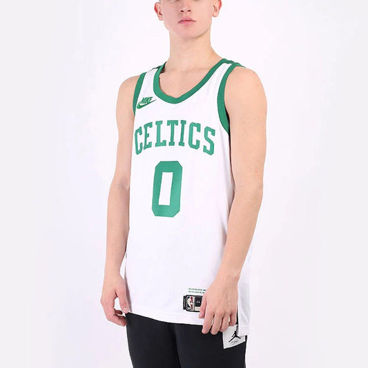 Nike NBA Boston Celtics Classic Edition Swingman Jersey 'Jayson Tatum #0' White (DB4117-100)