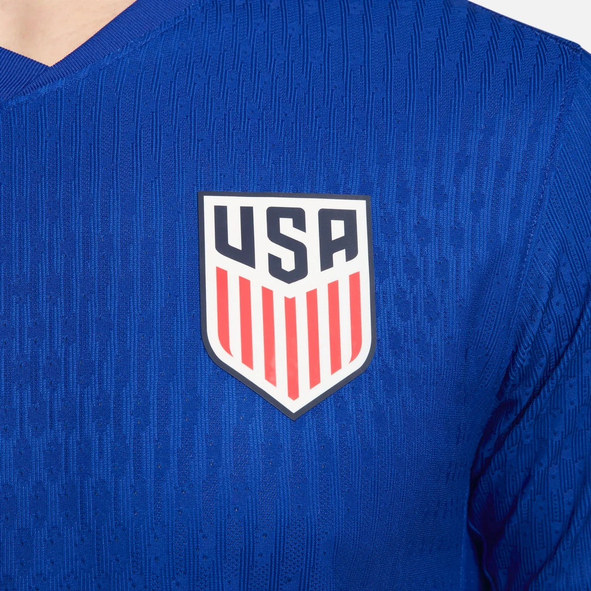 Nike USMNT 2024 Match Away Authentic Jersey Blue/Red (FJ4264-417)