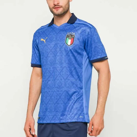 PUMA Italy 2020/21 Home Match Jersey Blue (762919-01)