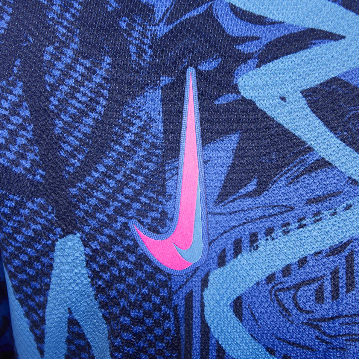 Nike Atletico Madrid 2024/25 Stadium Third Replica Jersey Blue/Pink (FQ2021-493)