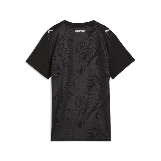 PUMA New Zealand 2026 Women's Home Jersey Black/Silver (783263-01)