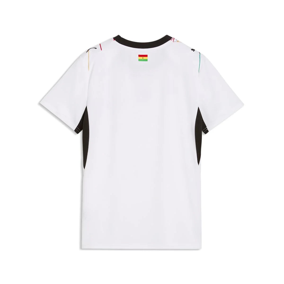 PUMA Ghana 2026 Women's Home Jersey White/Black (783420-01)