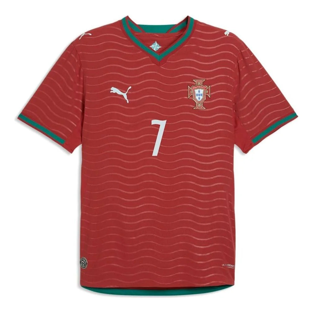 PUMA Portugal 2026 Home Player Authentic Jersey 'Cristiano Ronaldo' Club Red (788140-77)