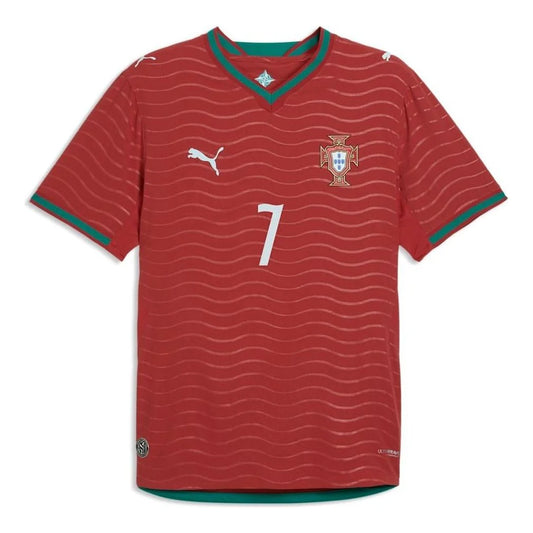 PUMA Portugal 2026 Home Player Authentic Jersey 'Cristiano Ronaldo' Club Red (788140-77)