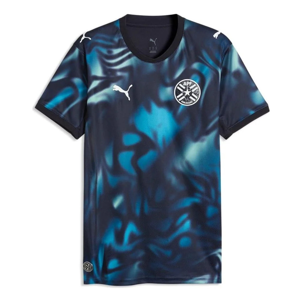 PUMA Paraguay 2026 Away Jersey New Navy/Tropical Blue (697019-01)