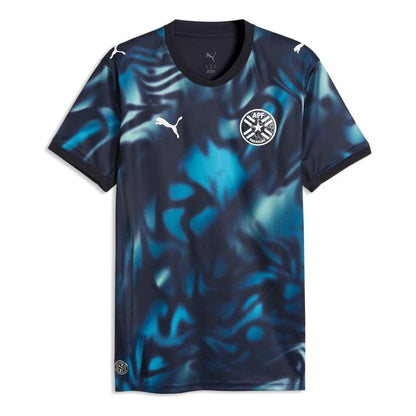 PUMA Paraguay 2026 Away Jersey New Navy/Tropical Blue (697019-01)