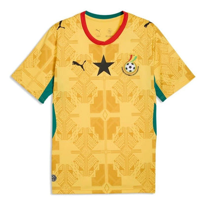 PUMA Ghana 2026 Away Jersey Sunny Yellow/Archive Gold (783425-02)