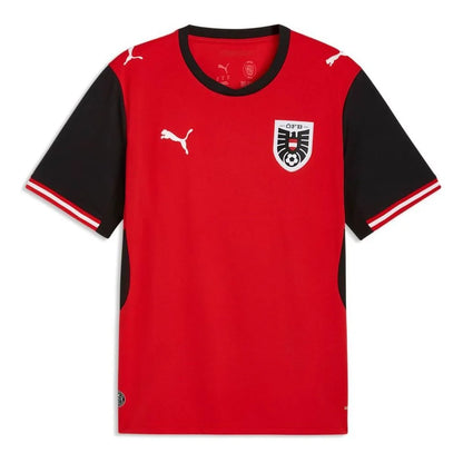 PUMA Austria 2026 Home Jersey Red/Black (783200-01)