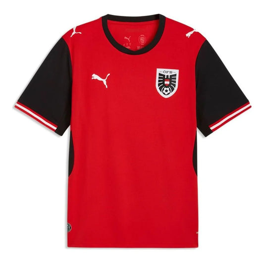 PUMA Austria 2026 Home Jersey Red/Black (783200-01)