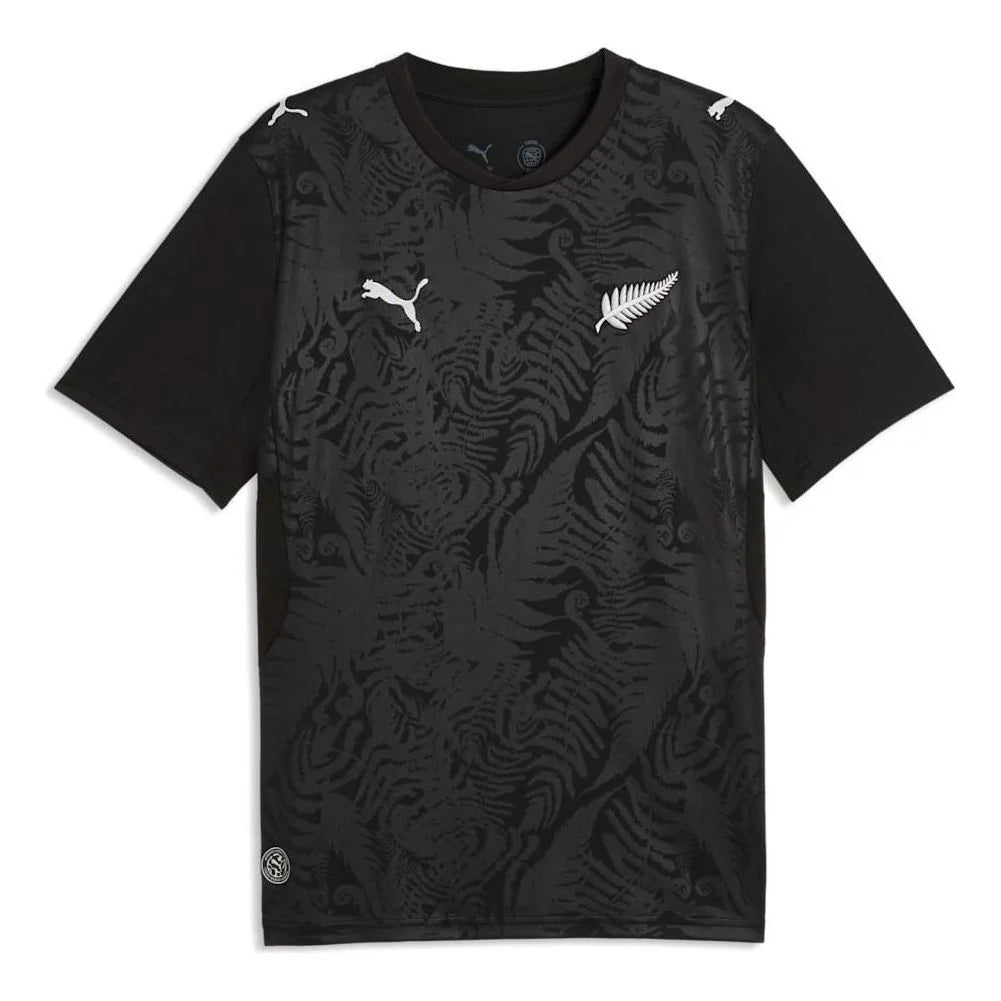 PUMA New Zealand 2026 Home Jersey Black/Silver (783262-01)