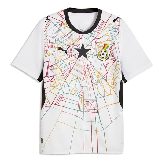 PUMA Ghana 2026 Home Jersey PUMA White/Black (783419-01)