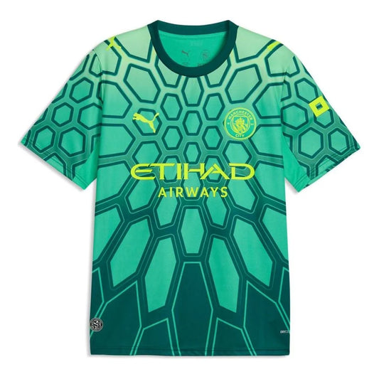 PUMA Manchester City Goalkeeper Jersey Vibrant Green/Varsity Green (785650-75)