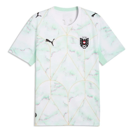 PUMA Austria 2026 Away Jersey PUMA White/Mint Melt (783207-02)