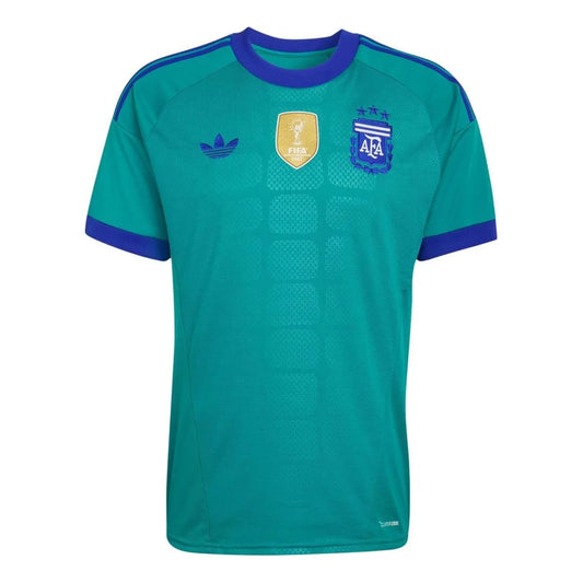 adidas Argentina 2026 Away Goalkeeper Jersey Pure Teal Asia Sizing (KB8240)