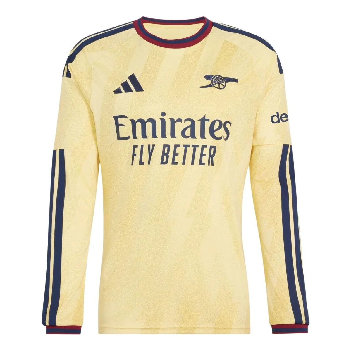 adidas Arsenal FC 26/27 Third Long-Sleeve Jersey 'Almost Yellow' Asia Sizing (KB9936)