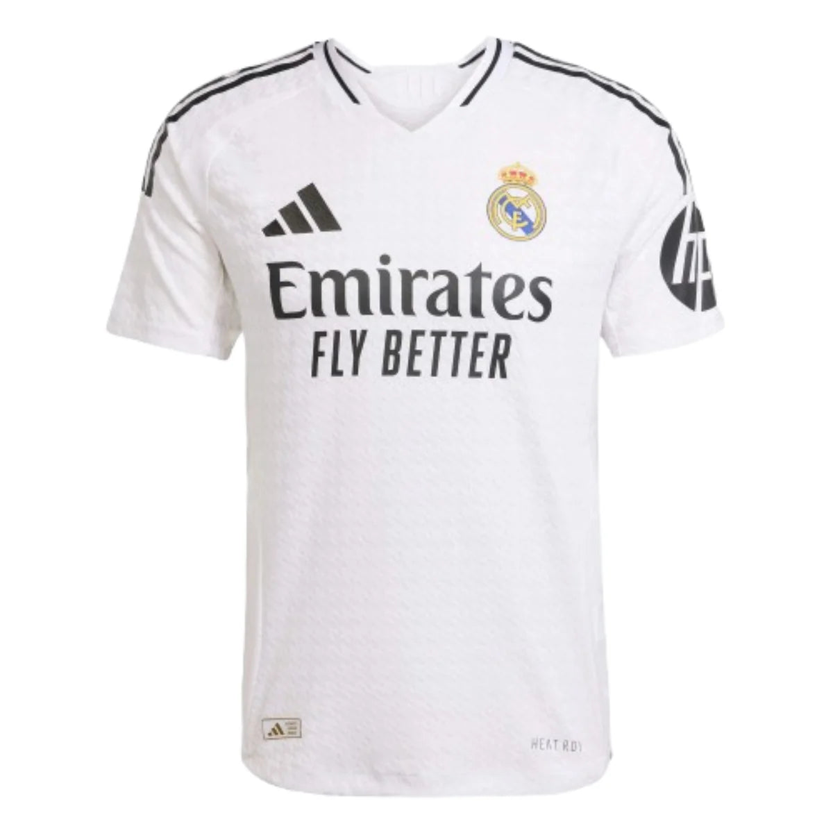 adidas Real Madrid 2024/25 Home Authentic Jersey White/Black (JX2137) - Asia Sizing