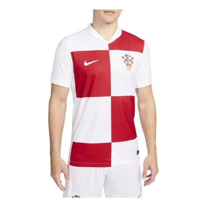 Nike Croatia 2024/25 Match Home Authentic Jersey White/Red (FV1738-100)