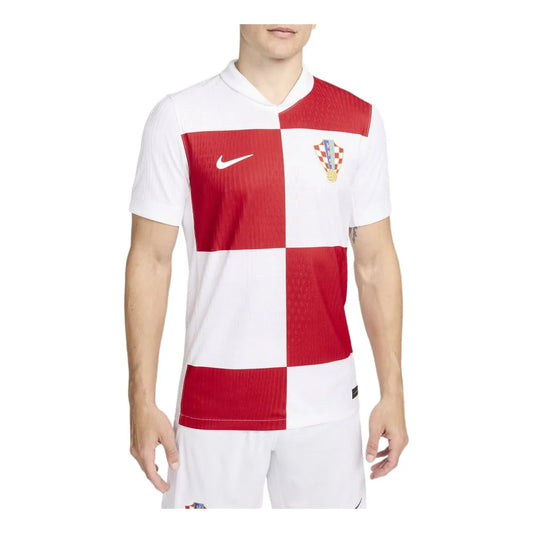 Nike Croatia 2024/25 Match Home Authentic Jersey White/Red (FV1738-100)