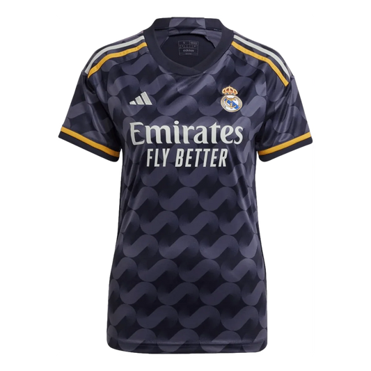 adidas Real Madrid CF 2023/24 Women's Away Jersey Blue (IB0005) - Asia Sizing