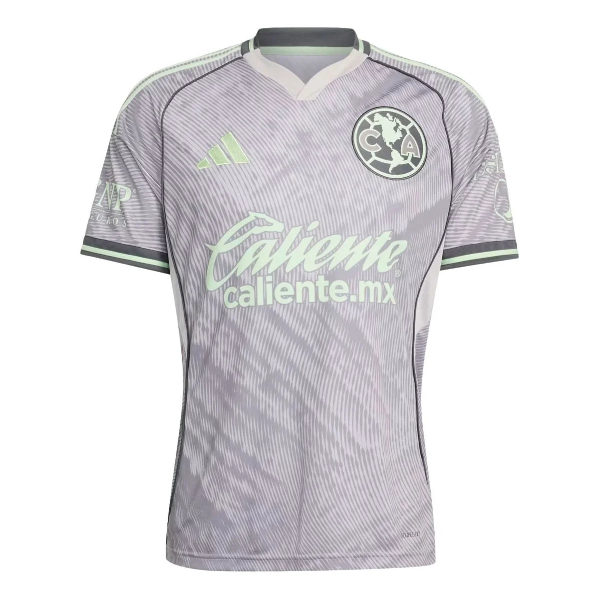 adidas Club America 25/26 Third Slim Fit Jersey Grey Two Asia Sizing (JN8614)