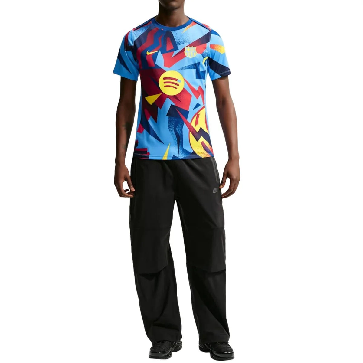 Nike FC Barcelona Academy Pro Fourth Pre-Match Shirt 'University Blue' (FZ1338-413)