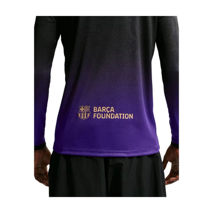 Nike Kobe x FC Barcelona 26/27 Stadium Away Replica Long-Sleeve Jersey 'Field Purple' (IR0045-505)