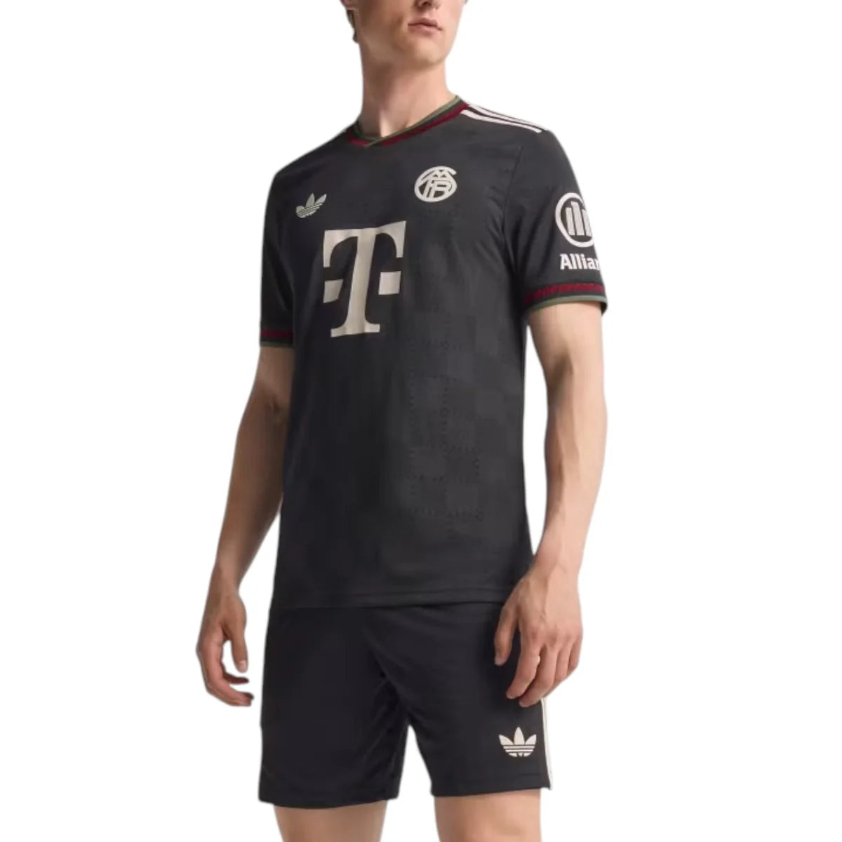 adidas FC Bayern 2025/26 Third Authentic Jersey Black/Halo Ivory (KE6802) - Asia Sizing