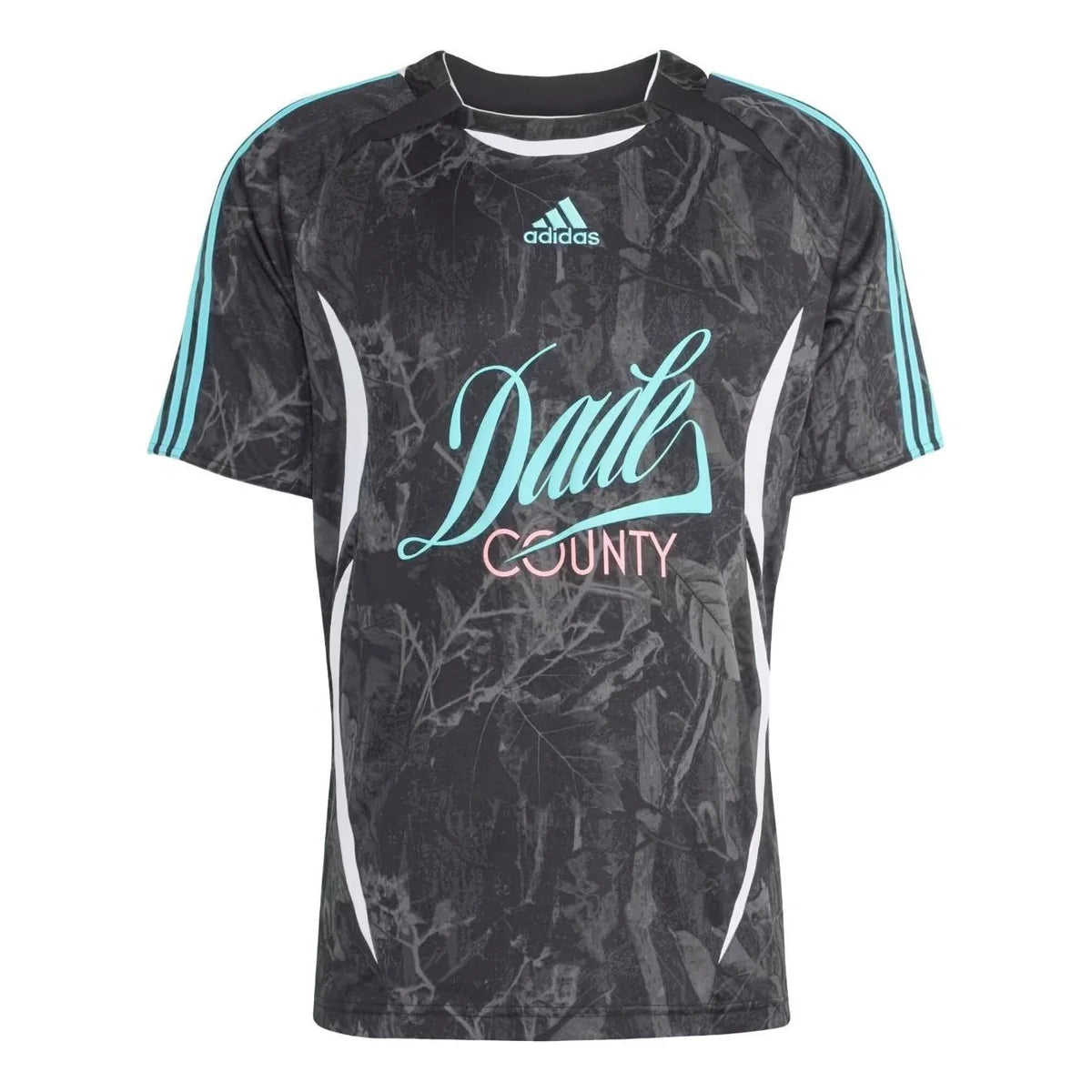 adidas FIFA World Cup 2026 Miami Host City Graphic Jersey Black/Pulse Aqua (KD8441)
