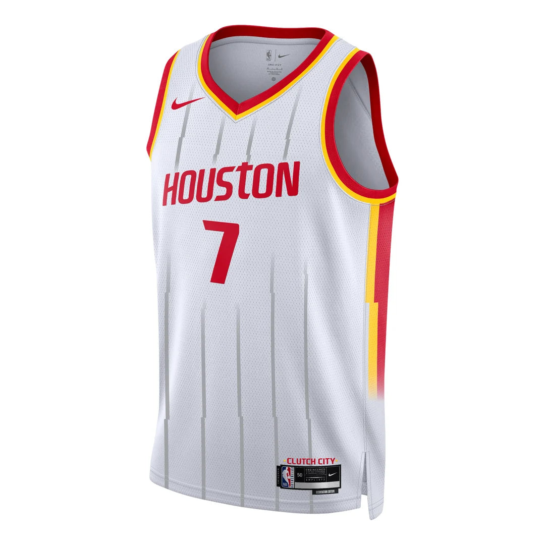 Nike NBA Houston Rockets Swingman Jersey 'Kevin Durant #7' White (II5174-100)