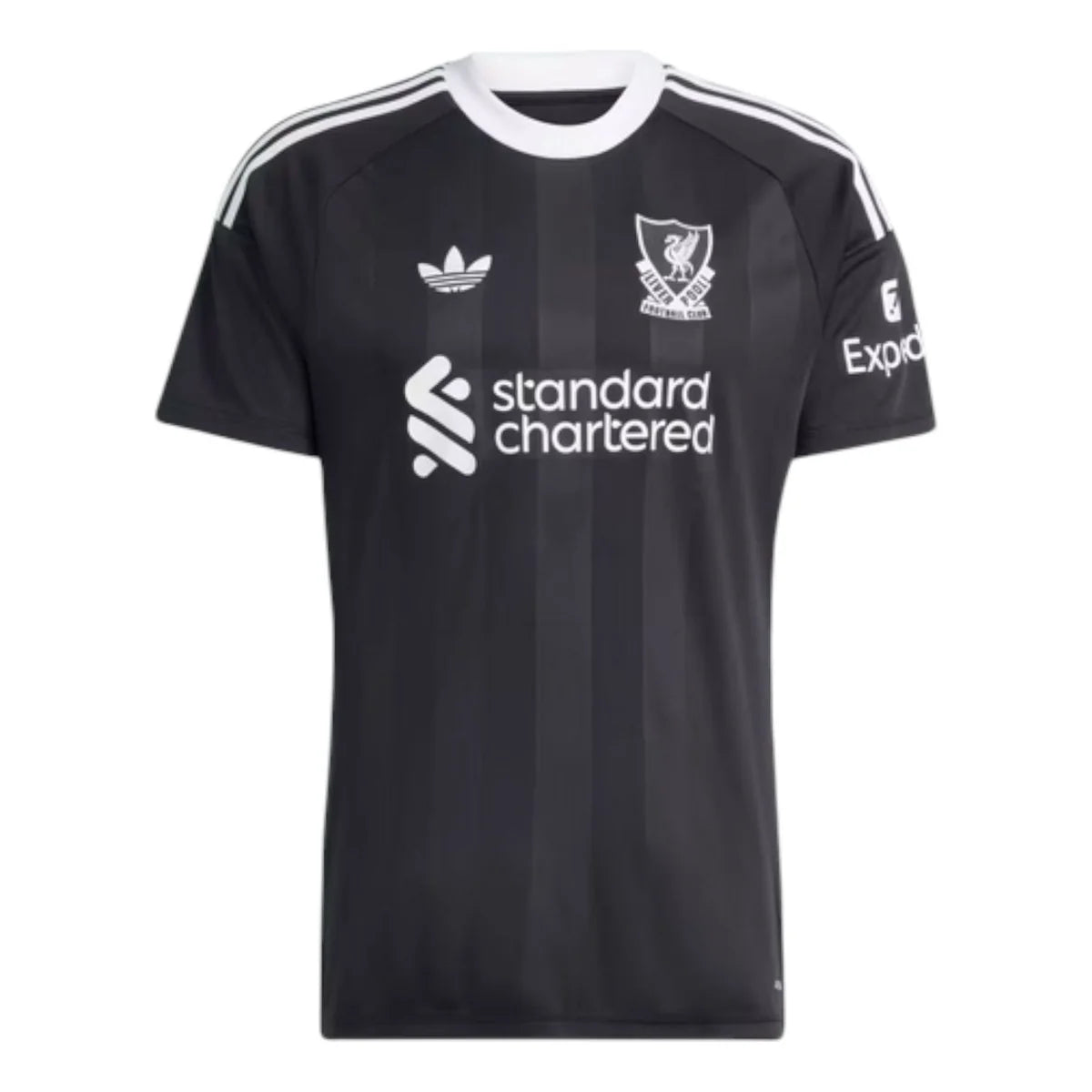 adidas Liverpool FC 2025/26 Third Goalkeeper Jersey Black (JV6477) - Asia Sizing